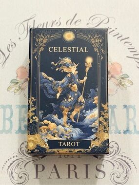 Celestial 78 card tarot deck